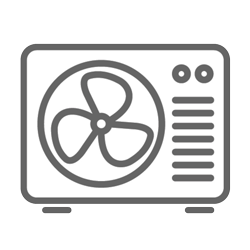 Ductless Mini-Split Heat Pump Icon